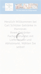 Mobile Screenshot of getraenke-schlueter.de